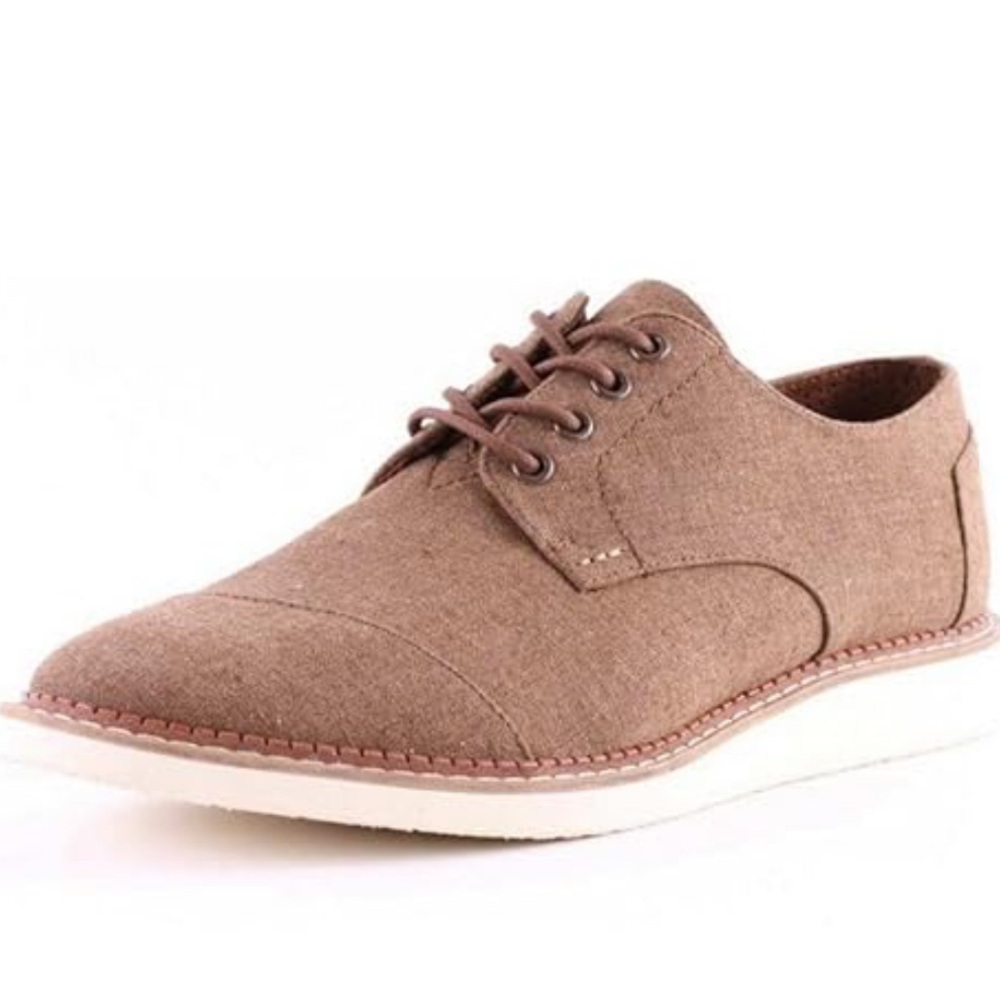 TOMS Men's Brogue Lace-Up loafers